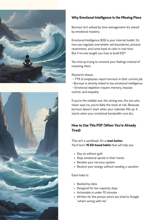 The Burnout Recovery Blueprint - PDF