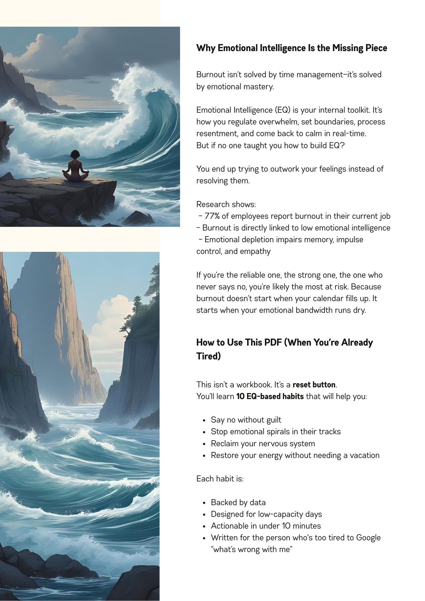 The Burnout Recovery Blueprint - PDF